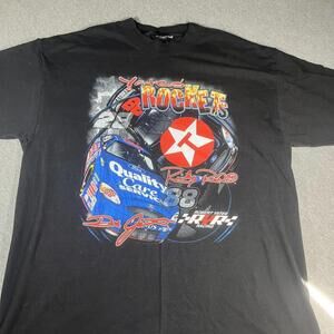 Vintage Robert Yates Rocket racing Chase Authentic Men’s Large T-Shirt NASCAR